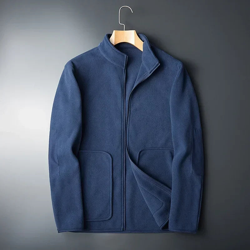 Stilzeits | Herren-Fleecejacke mit Kontrastierenden Details - Erian