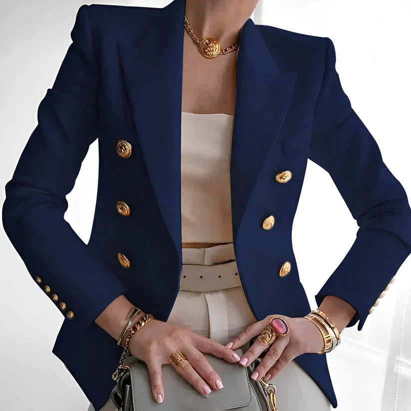 Blazer Für Damen | Goldener Knopf