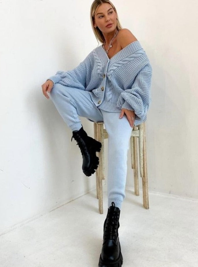 Stilzeits | Bequemes 2-Teiliges Set für Frauen Weste und Hose