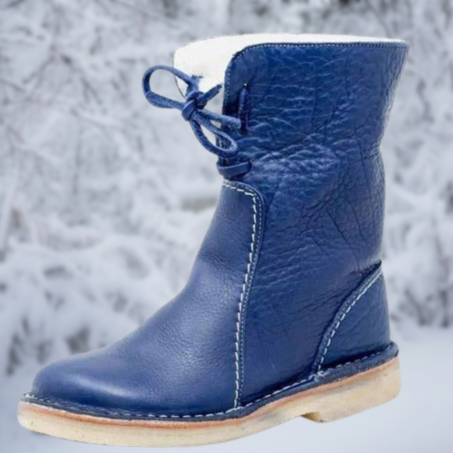 Wasserdichte Fleece-Stiefeletten von Elsa mit Wollfutter