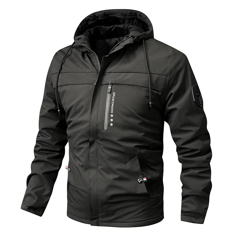 Herren Outdoor Fleece Steppjacke | Langarm