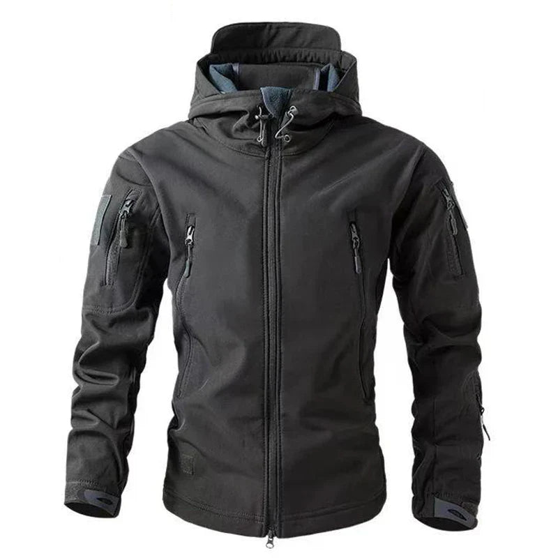 Outdoor Softshell Winterjacke Für Herren | Langarm