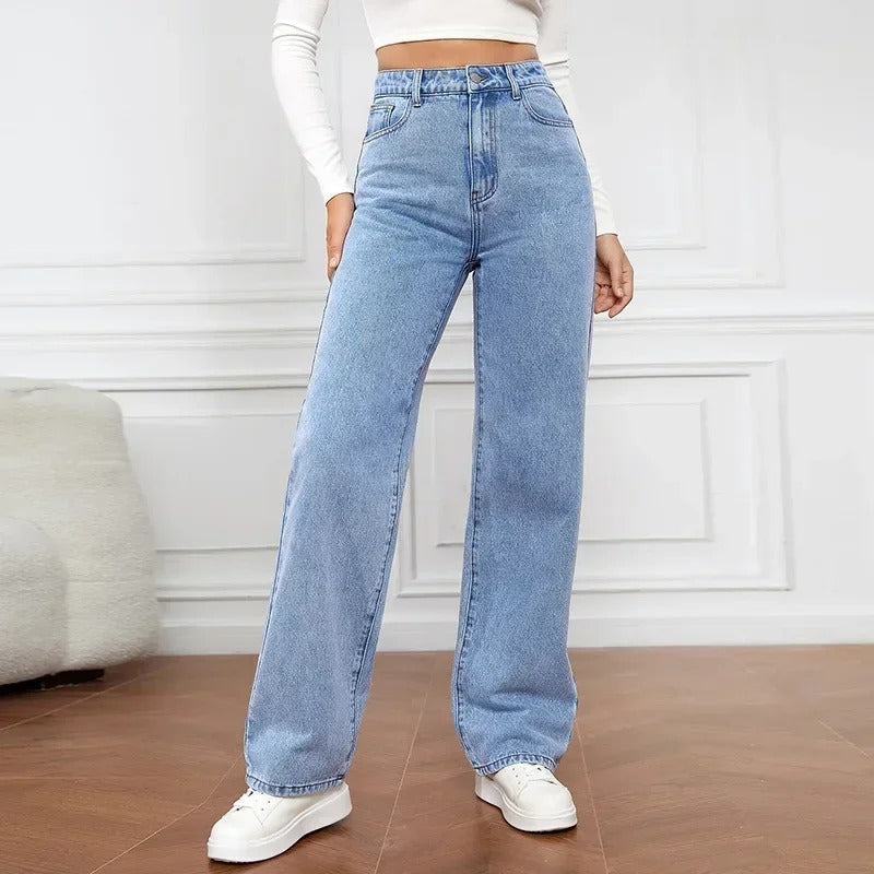 Vexan Damenjeans mit hoher Taille