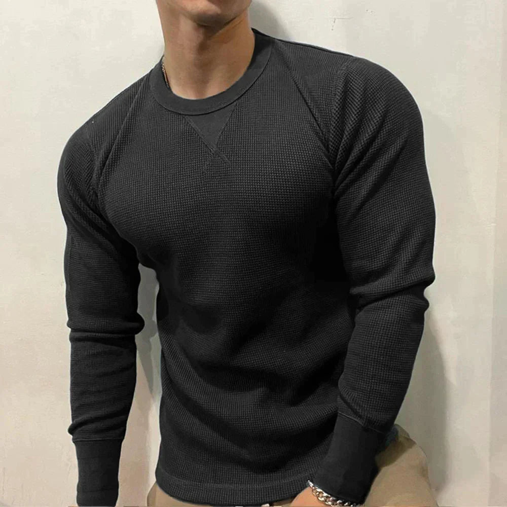 Figurbetontes Muskelshirt - Grün