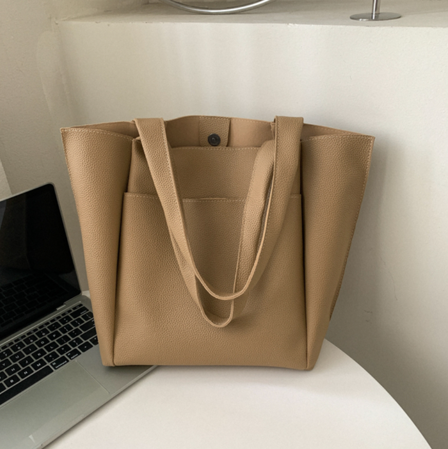 Luxuriöse Damen Leder Tote Bag – Stilvolles Alltags-Accessoire