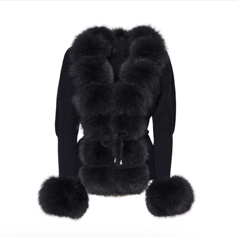 Weicher Damen-Pelzmantel: Trendige Mode