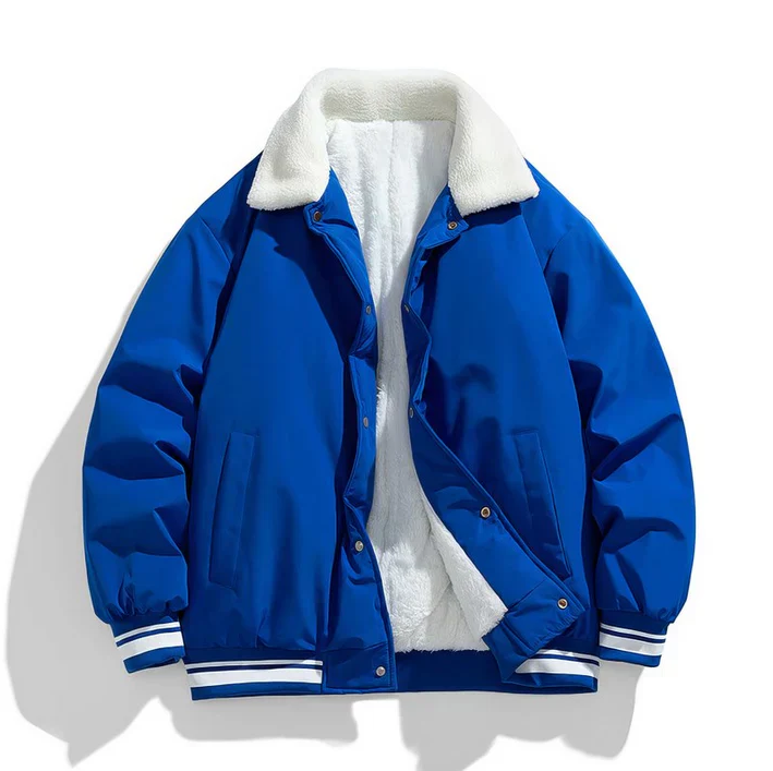 Stilzeits | Warme Winterjacke für Herren mit Sherpa-Kragen