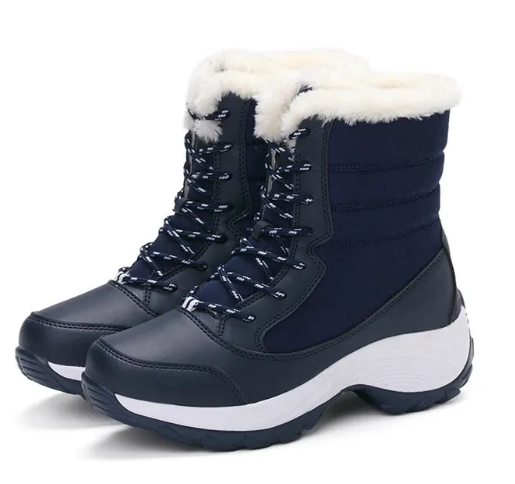 Stilzeits | Winter Dick High-Top Plus Pelz Stiefel
