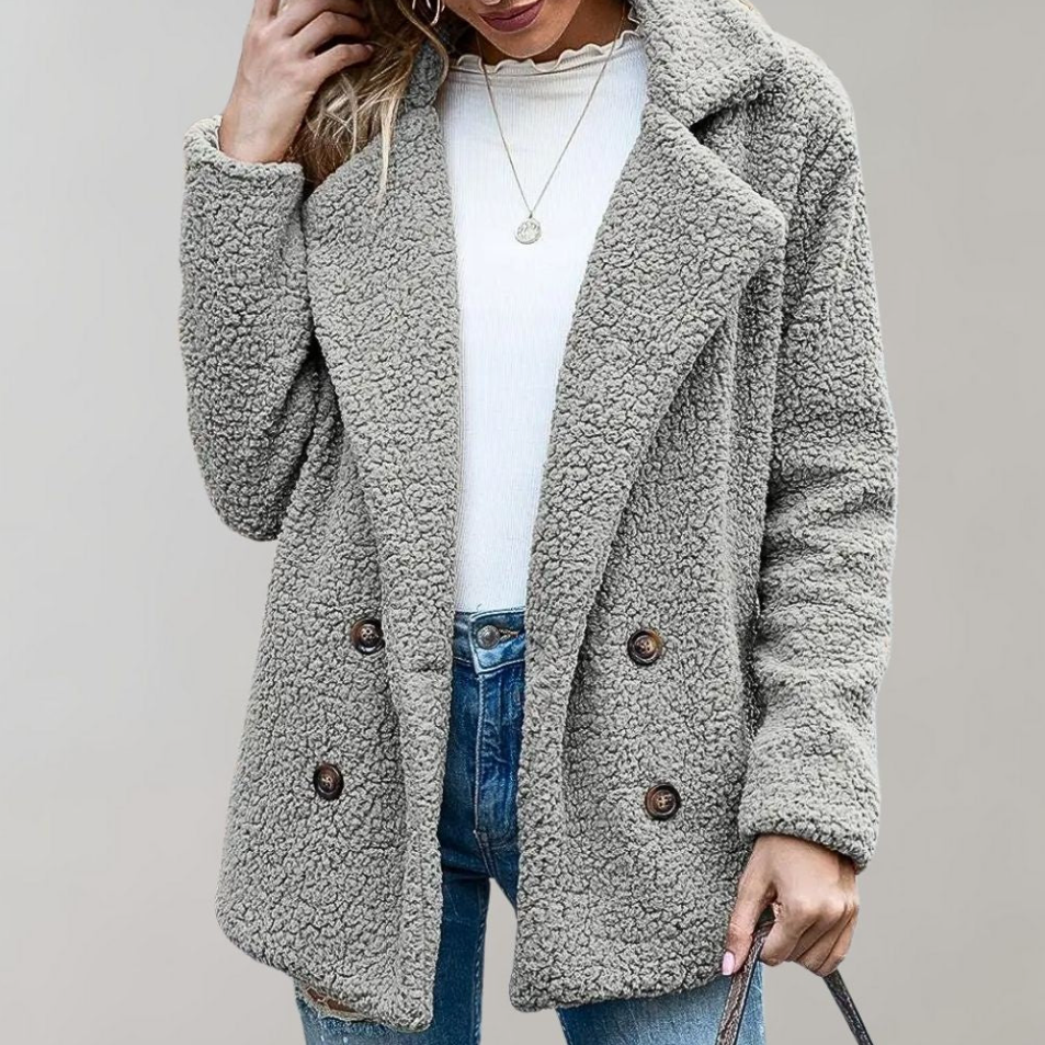 Stilzeits | Warme und Flauschige Damenjacke