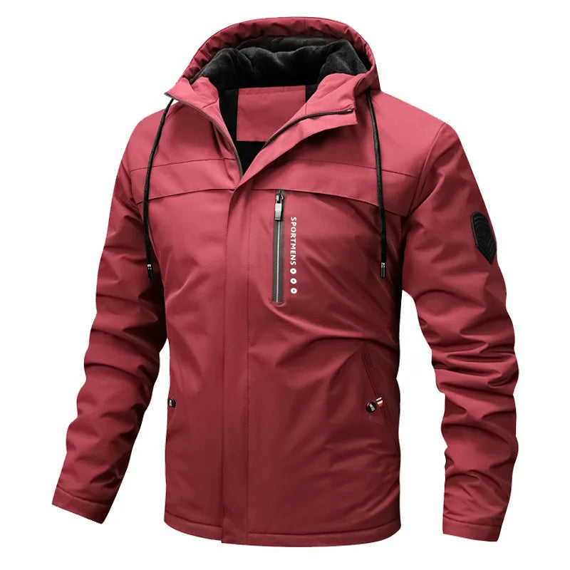 Herren Outdoor Fleece Steppjacke | Langarm