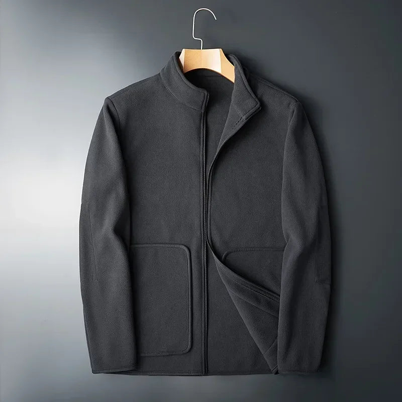 Stilzeits | Herren-Fleecejacke mit Kontrastierenden Details - Erian