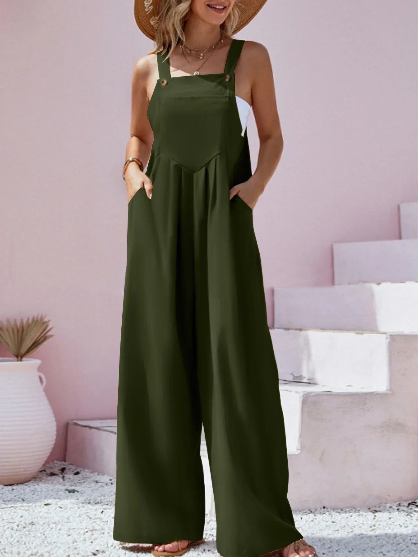 Weite Hose Jumpsuit Frances