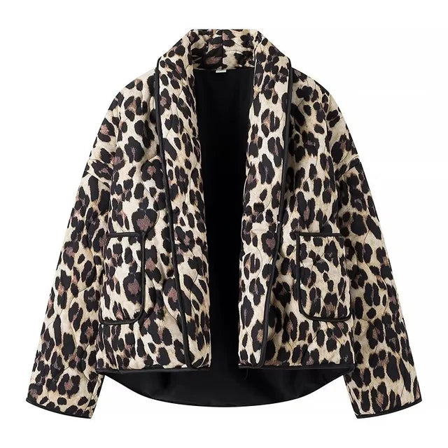 Stilzeits | Leopardenmuster Coole Jacke