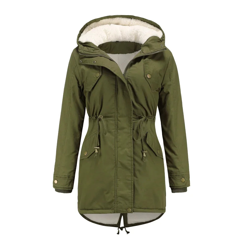 Warmer Winterparka mit Fleecefutter von Bonafita Edith – ideal für kaltes Wetter