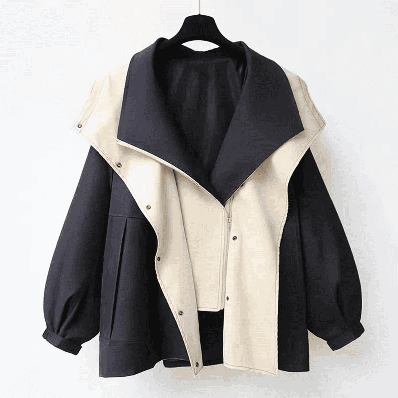 Stilzeits | Windbreaker-Jacke mit Kapuze