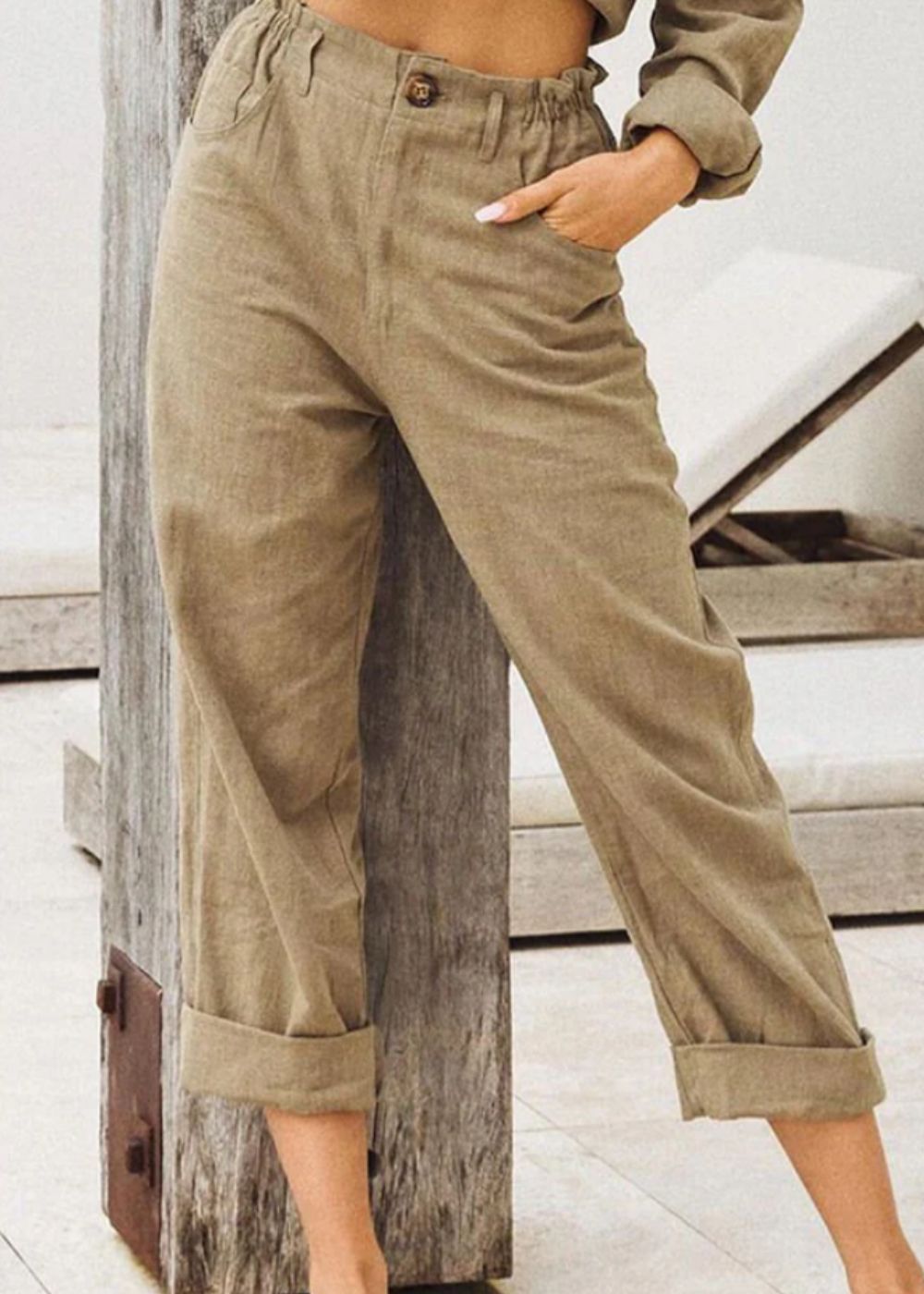 Stilvolle Leinenhosen von Soraya