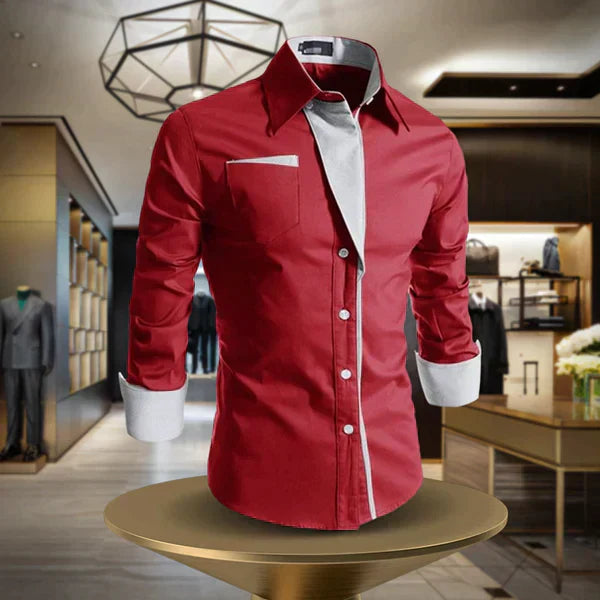 Stilvolles Baumwollhemd für Herren