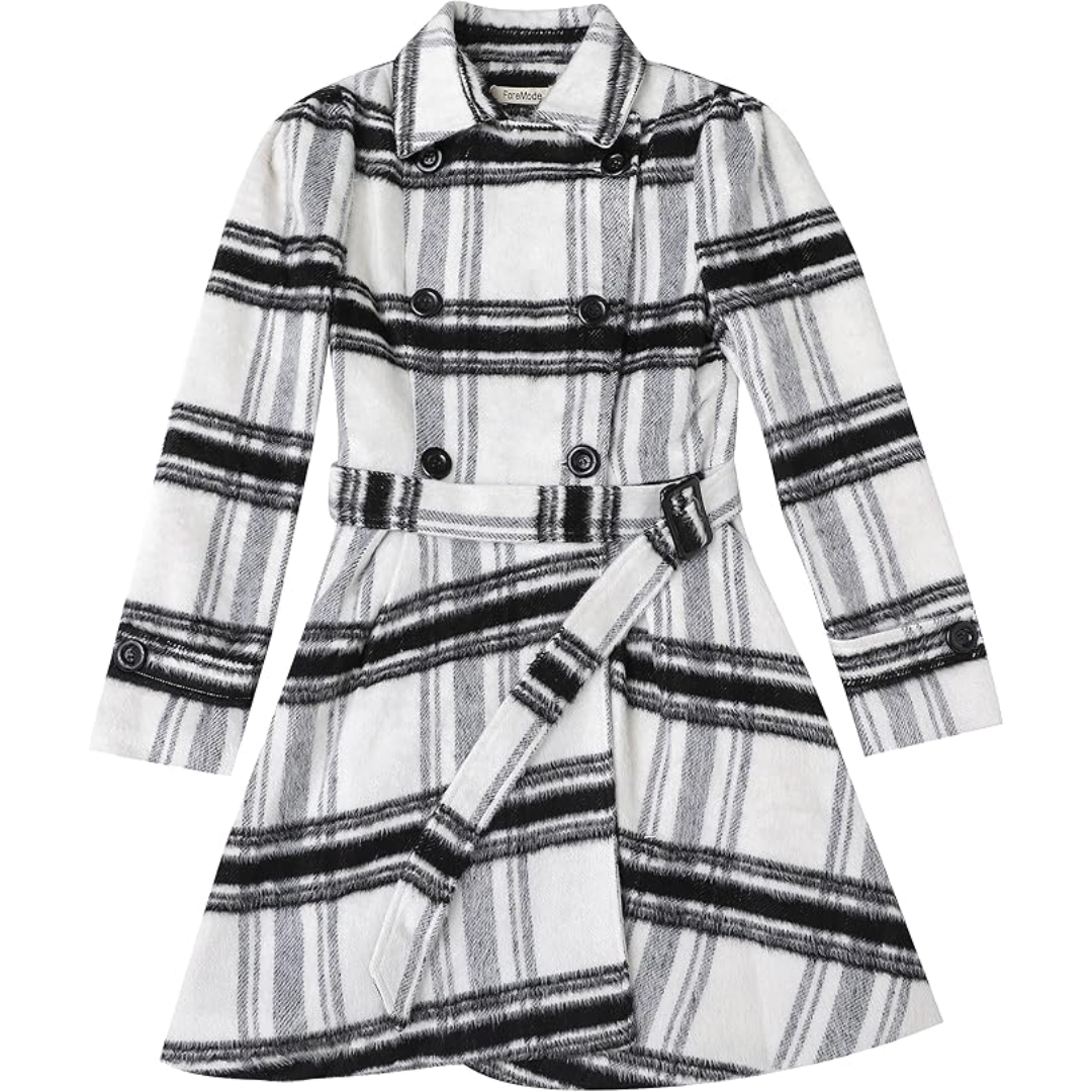 Stilzeits | Wol Peacoat mit Gürtel