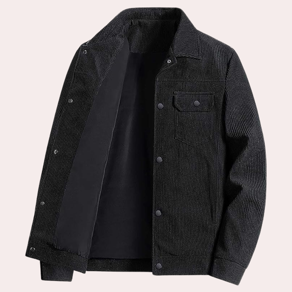 Klassische Cordjacke für Herren