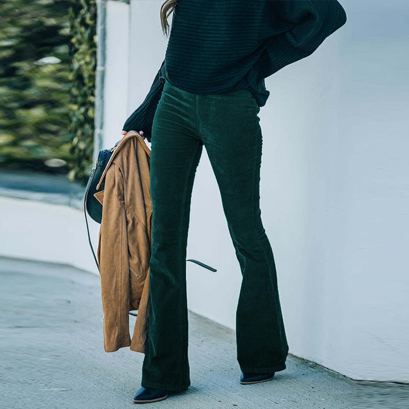 Stretch Corduroy Trousers