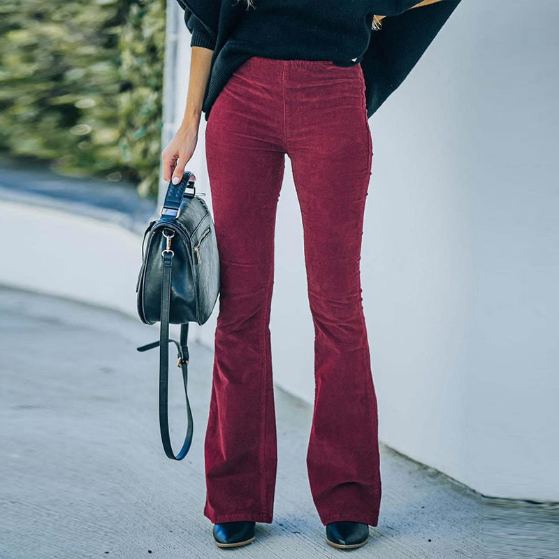 Stretch Corduroy Trousers