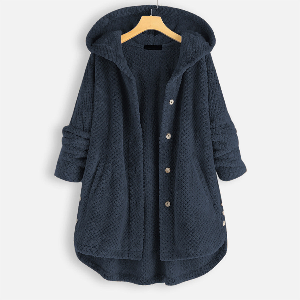 Stilzeits | Winter Reversible Fleece Kapuzenjacke