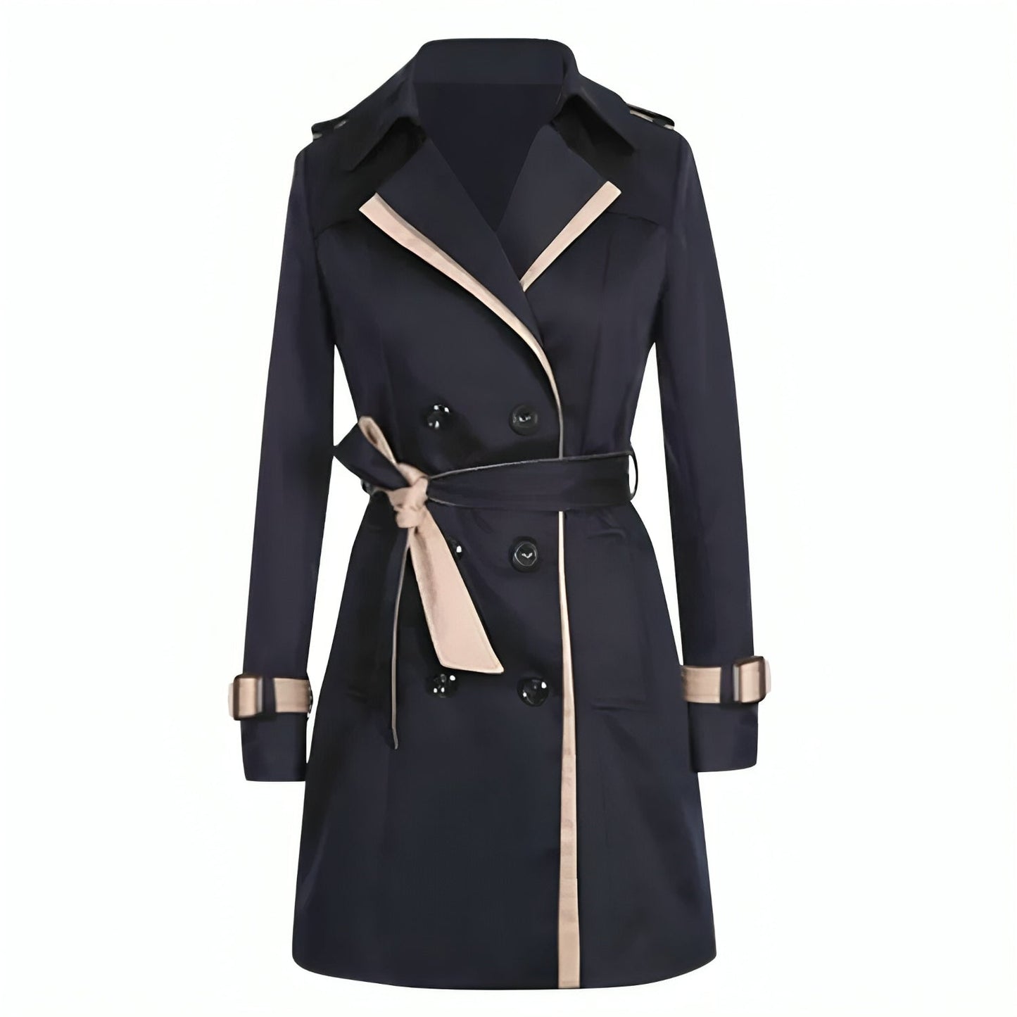 Winterlicher, eleganter Trenchcoat von Marjin