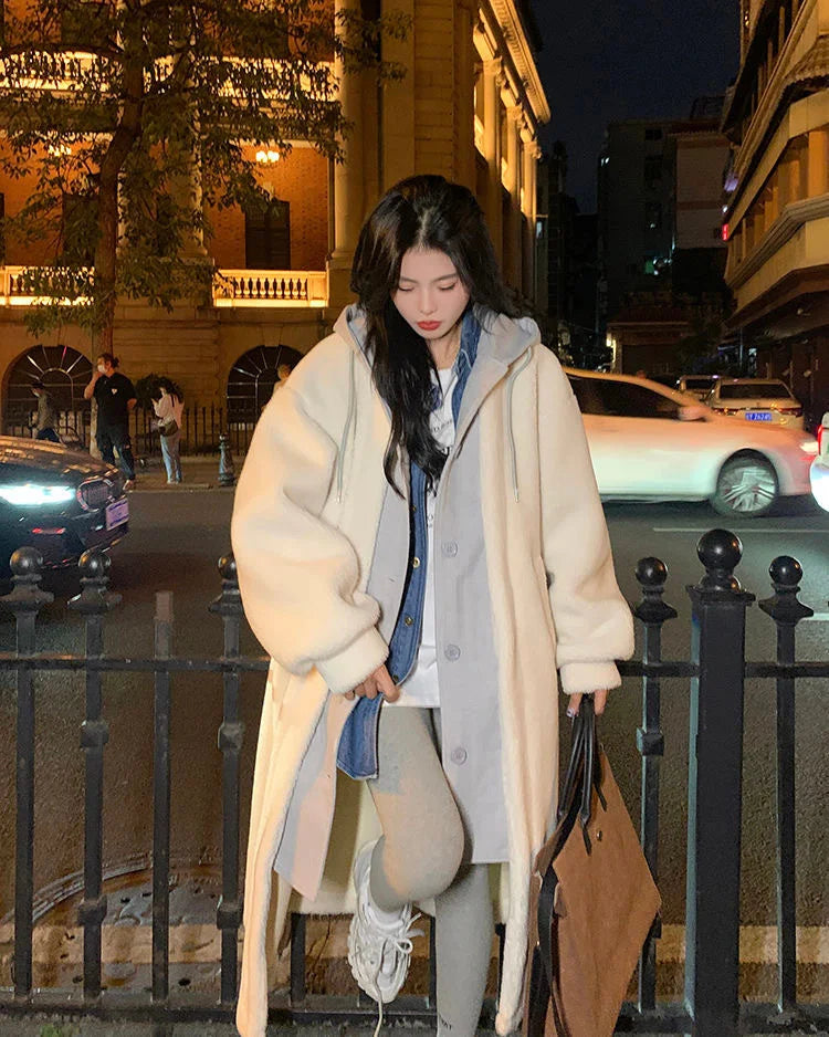 Stilzeits | Lammwoll-Hoodiejacke