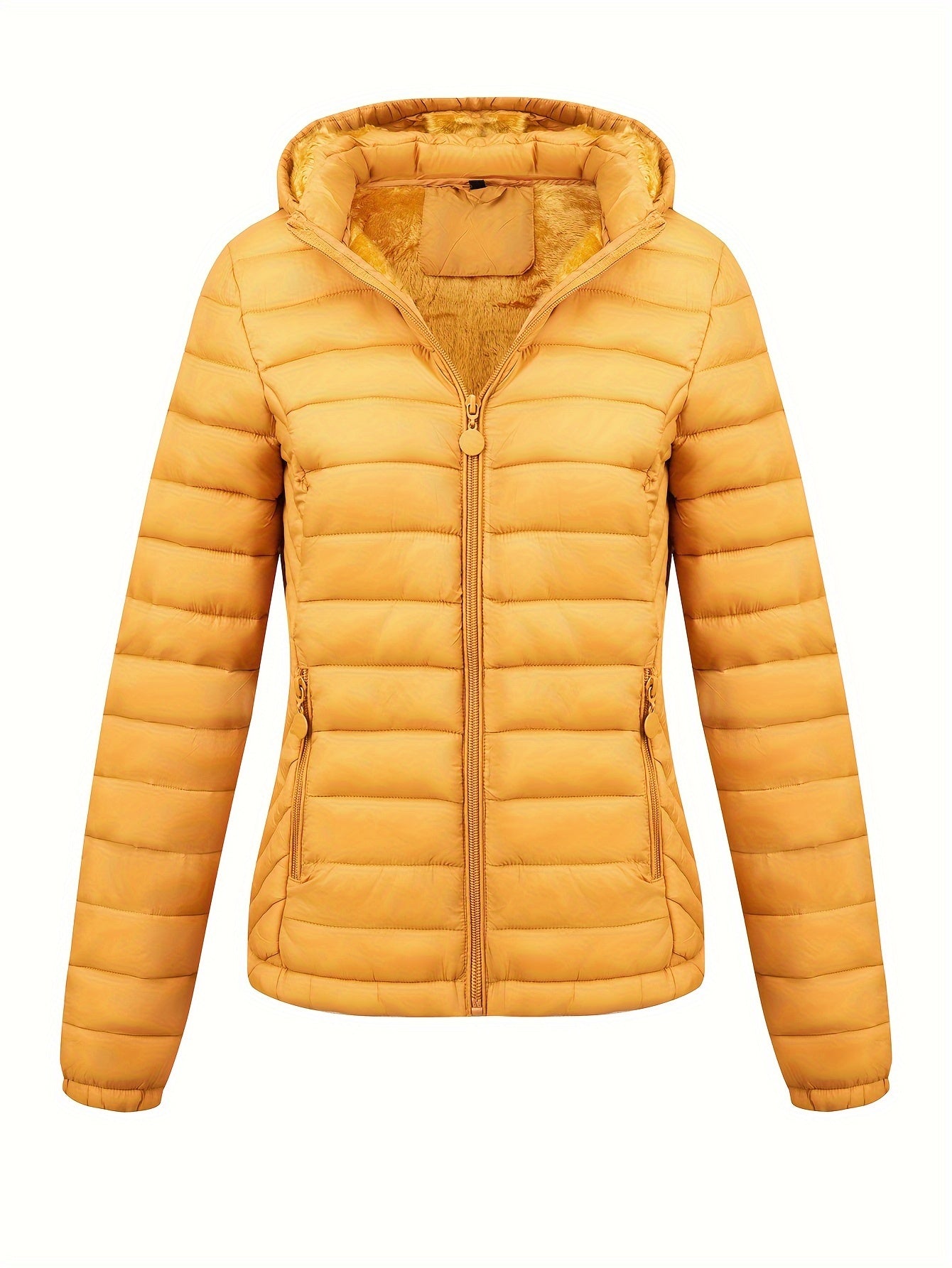 Wikran Damen Steppjacke mit Reißverschluss