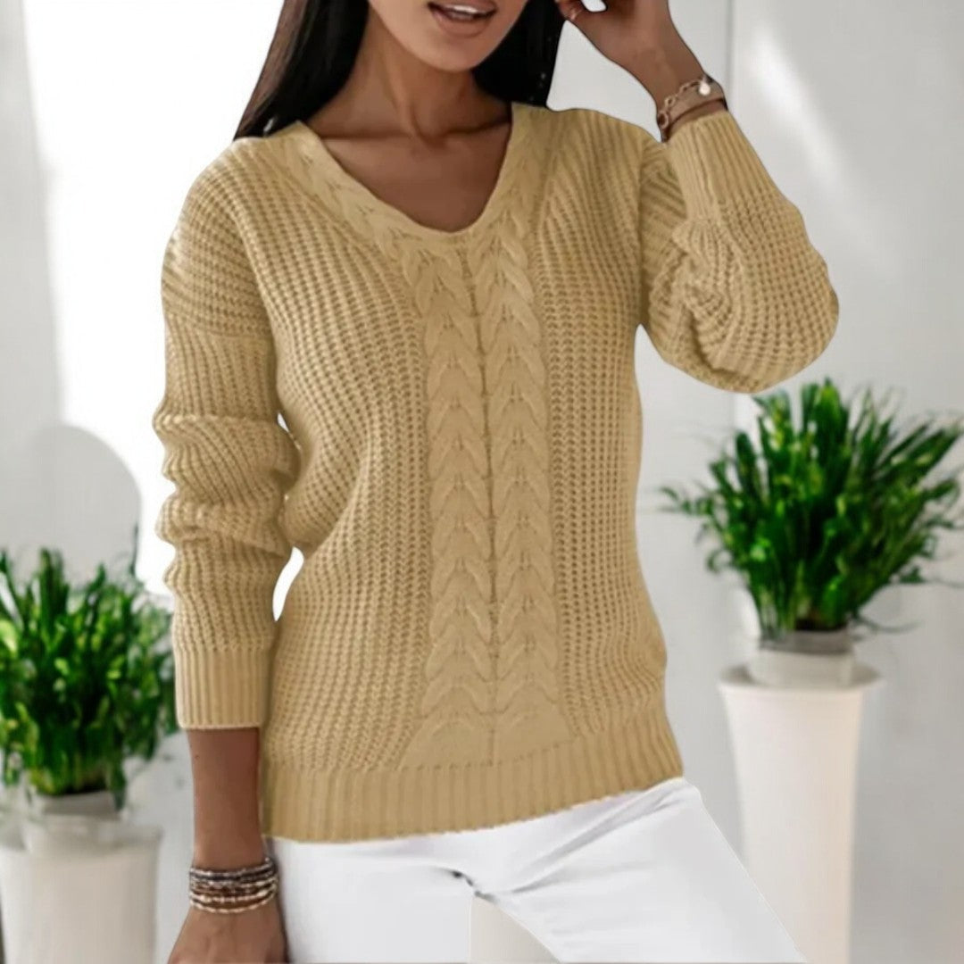 Stilzeits | skandinavischer Strickpullover für den Alltagsstil