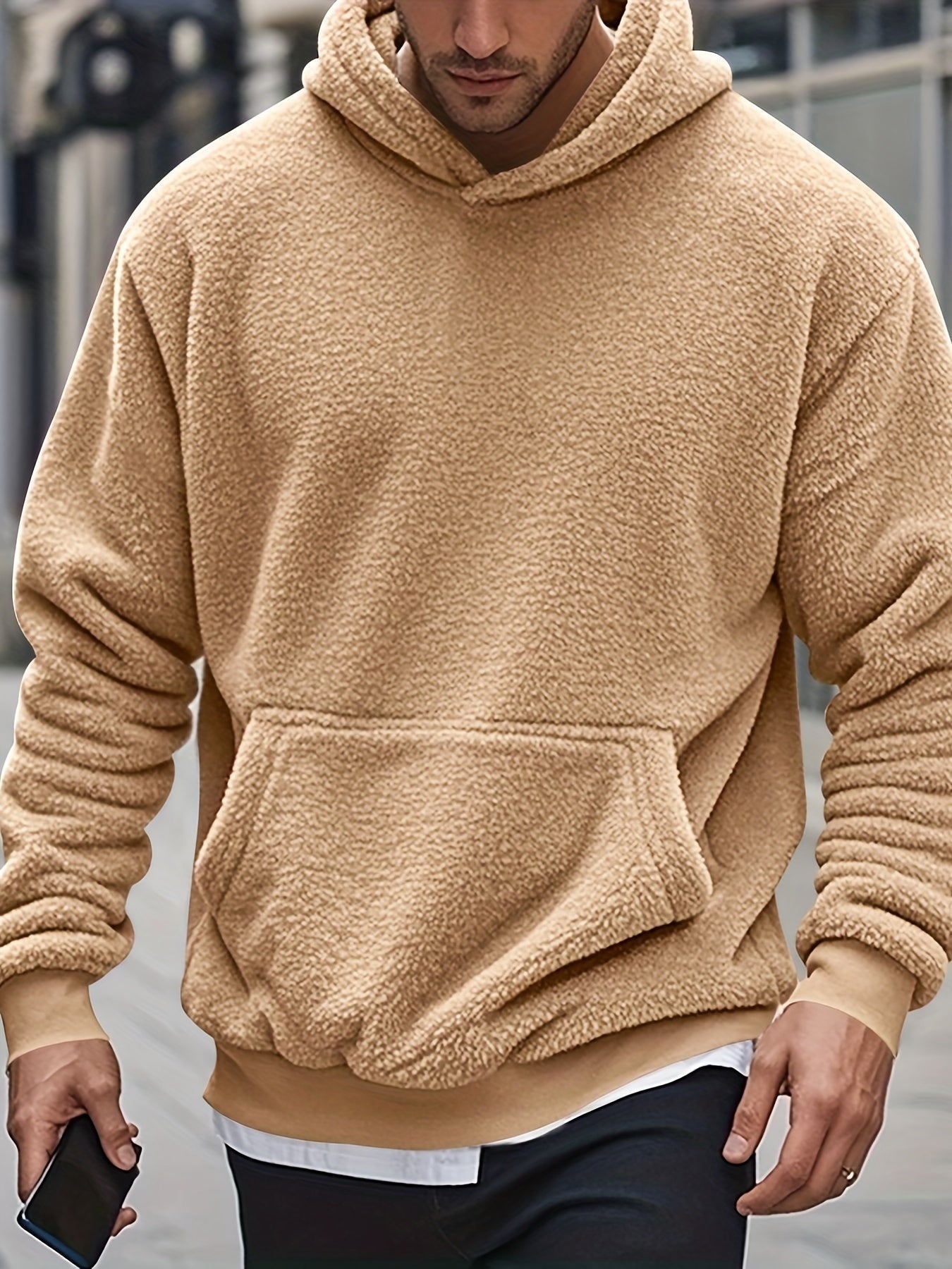 Stilzeits | Weiche Fleece-hoodie Polyester Komfort und Stil