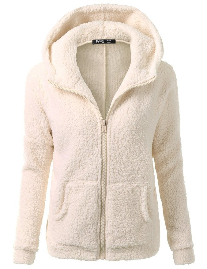 Stilzeits | Weicher Fleece-Cardigan Schön & Warm & Vielseitig