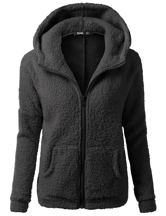 Stilzeits | Weicher Fleece-Cardigan Schön & Warm & Vielseitig