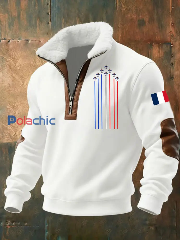 Stilzeits | Bequeme Herrenjacke im Baggy-Stil mit Zipper