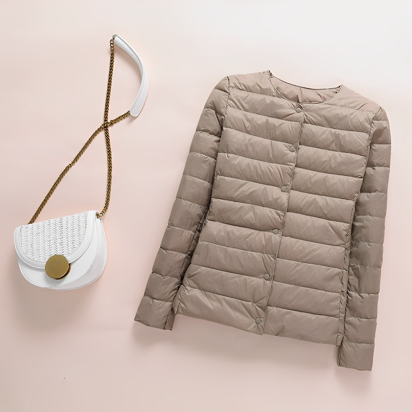 Ultraleichte Julia Daunen Winterjacke