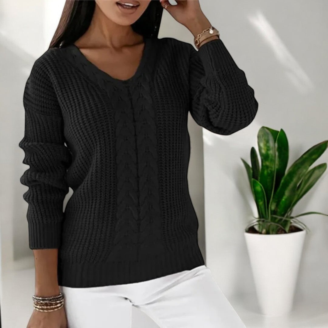Stilzeits | skandinavischer Strickpullover für den Alltagsstil