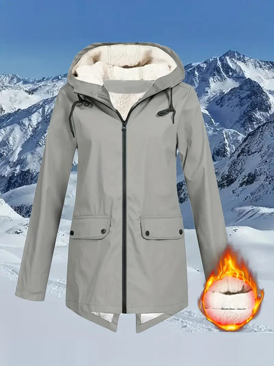 Stilzeits | Wasserdichte Jacke mit Kordelzug