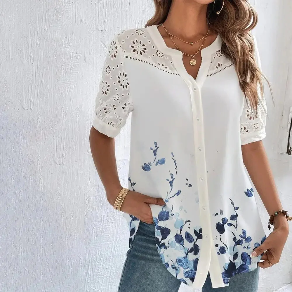 Sommerliche, elegante Bluse - Alessa