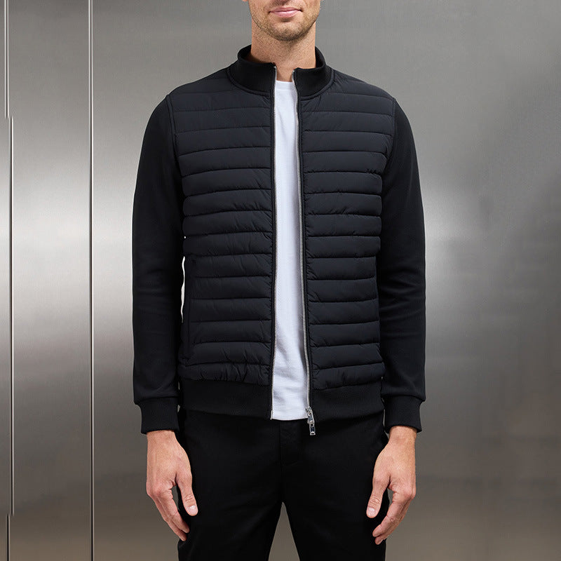 Toby – Leichte Strickjacke mit hochgeschlossenem Kragen