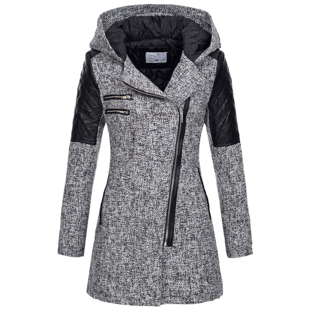 Stilzeits | Vintage Lange Winterjacke Damen