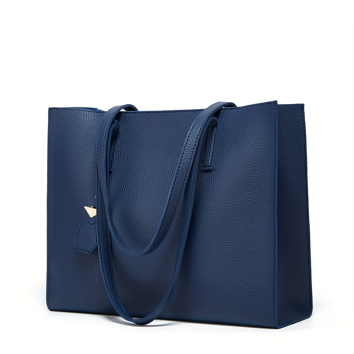 Damen Commuter Tote Bag - Minimalistischer Kiesel-Finish