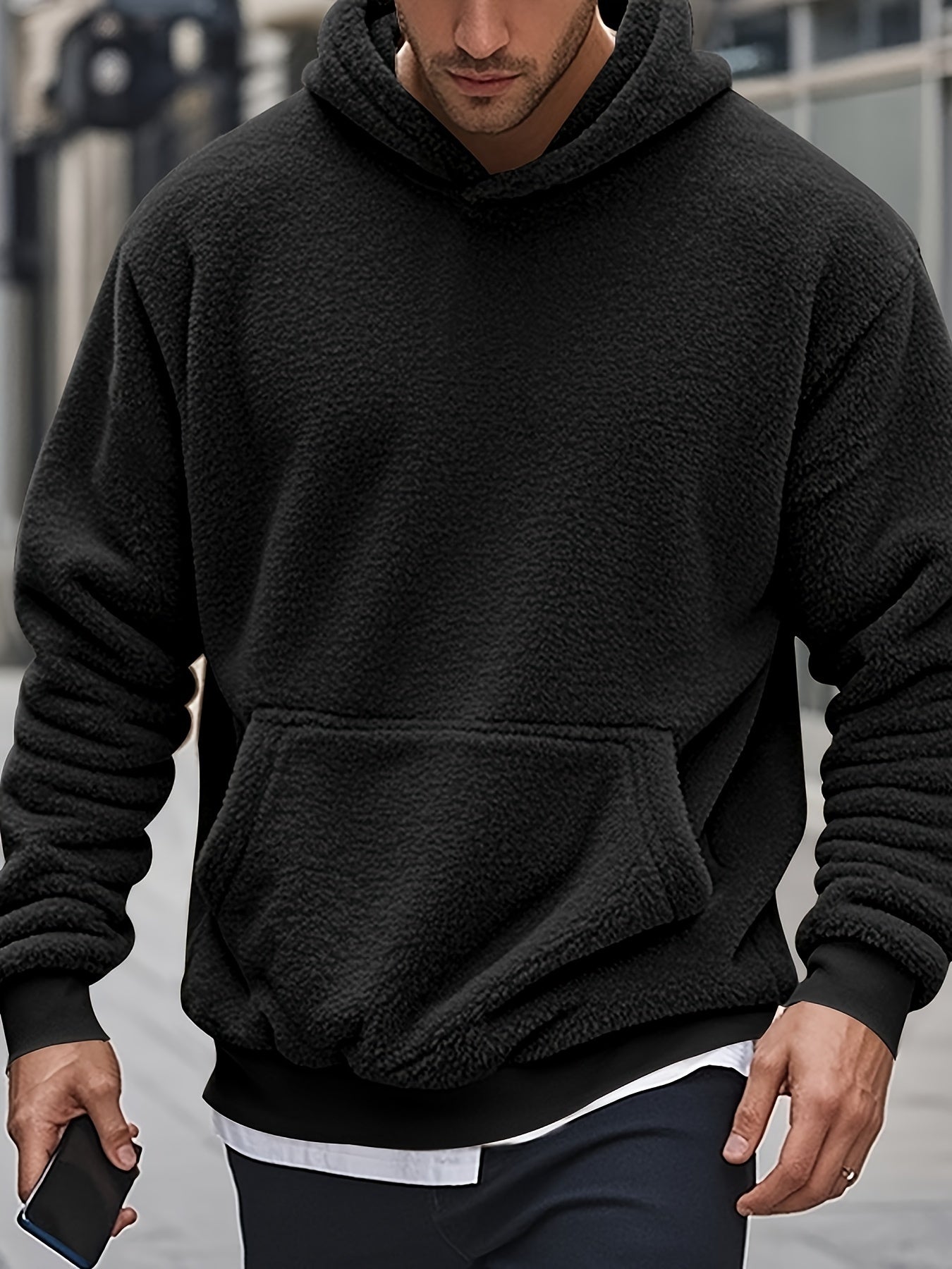 Stilzeits | Weiche Fleece-hoodie Polyester Komfort und Stil