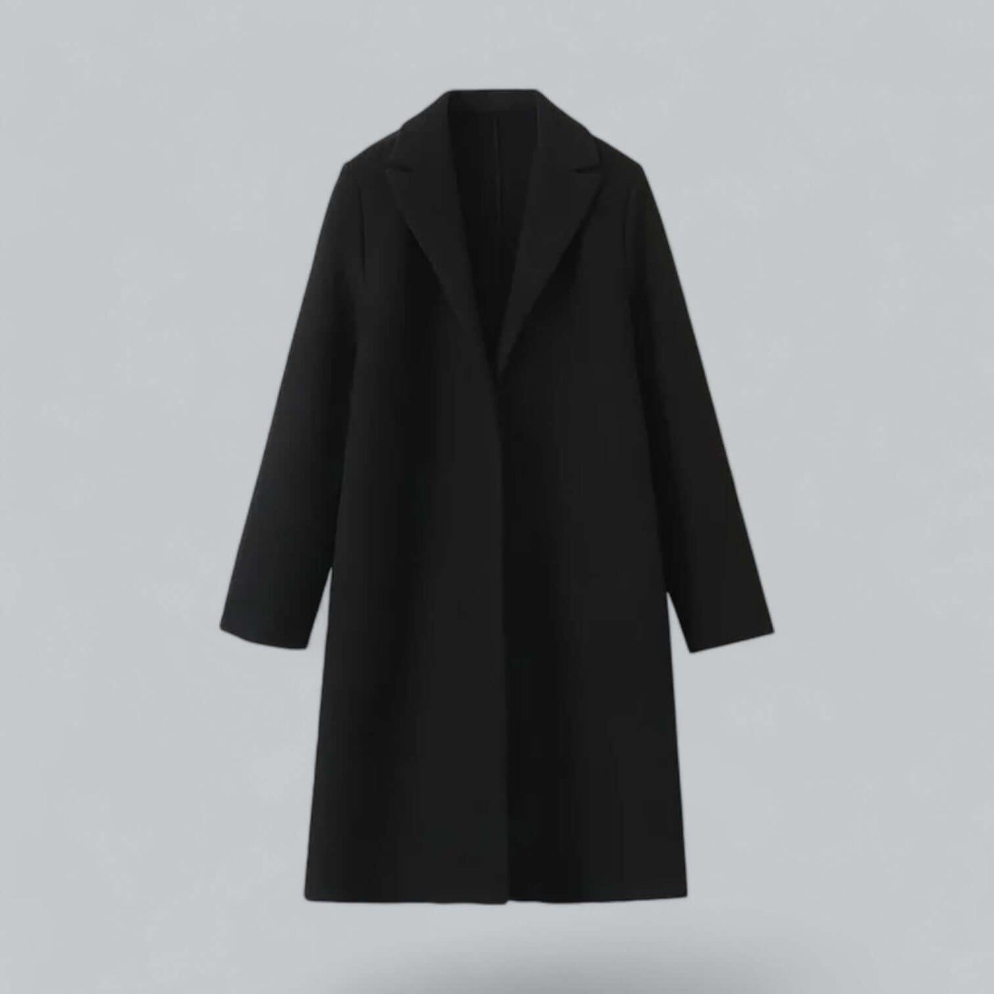 Stilzeits | Frauen Eleganter Offener Front-Trenchcoat