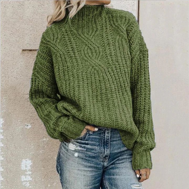 Weicher Damen-Strickpullover Irela
