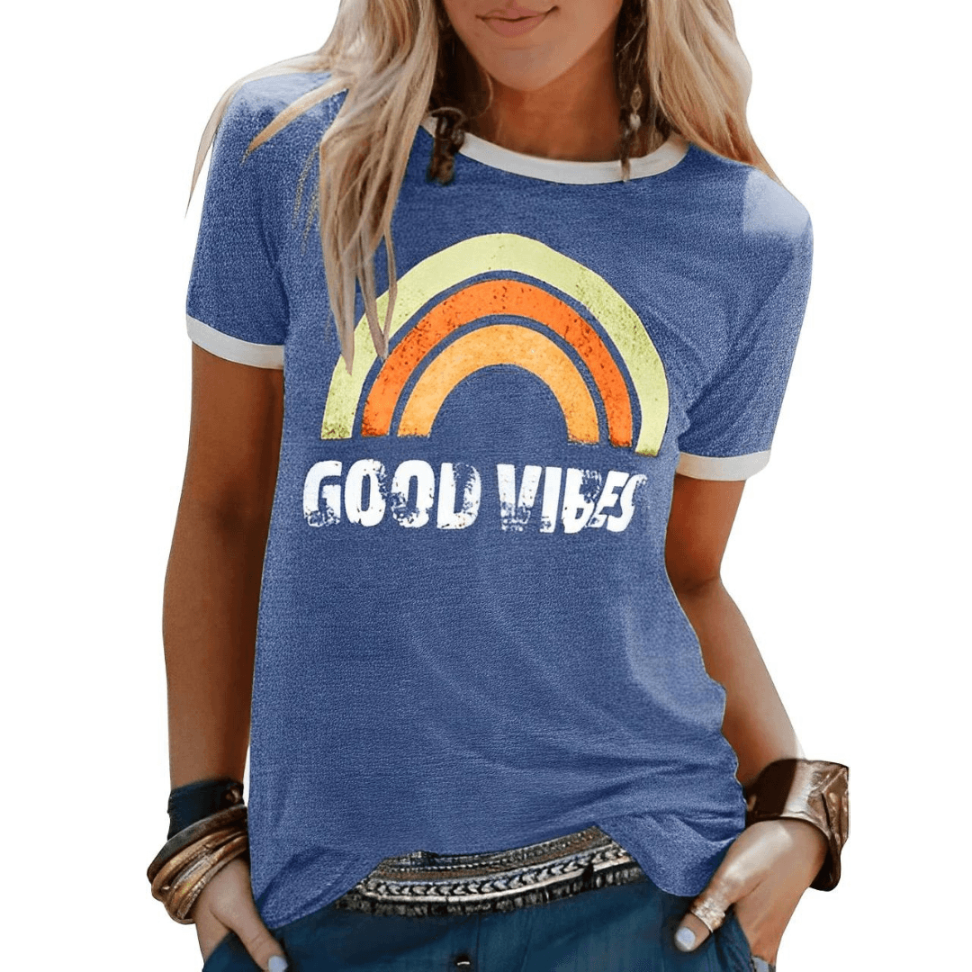 Stilzeits | Verbreiten Sie gute Laune mit unserem Good Vibes Shirt
