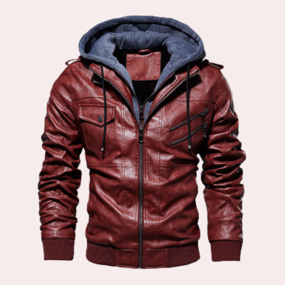 Achim: Hochwertige Winterjacke aus Leder