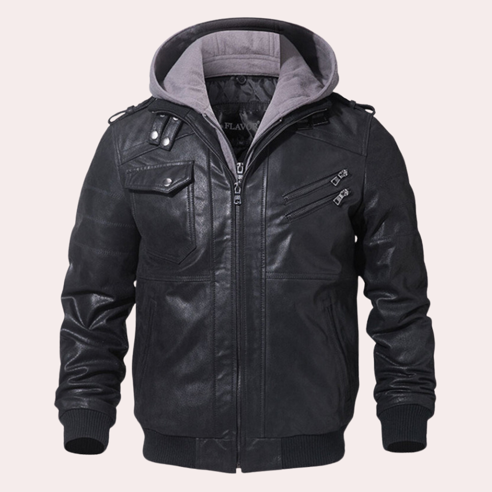 Achim: Hochwertige Winterjacke aus Leder