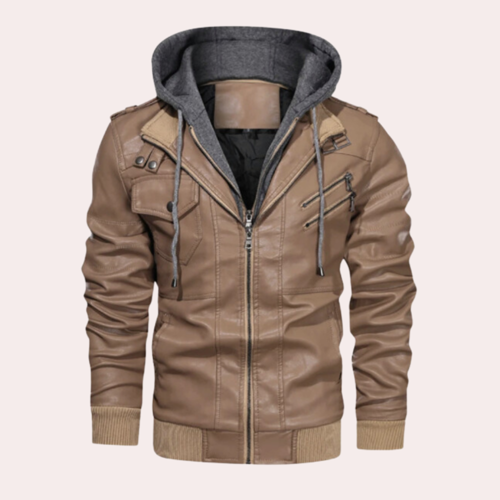 Achim: Hochwertige Winterjacke aus Leder