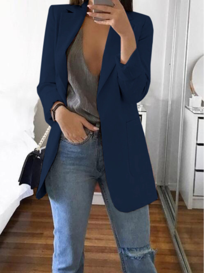 Umgekehrter Mode-Schlank-Blazer