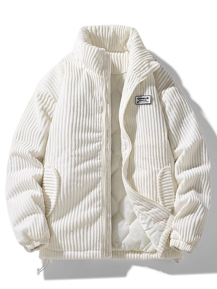 Stilzeits | Corduroy Pufferjacke Herren Winter